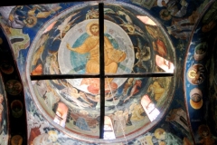 Kosovo-Pec-Affresco-della-cupola-della-Chiesa-dei-Santi-Apostoli