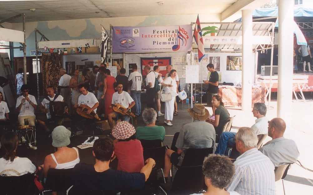 Stand piemontese al Festival di Lorient 2003