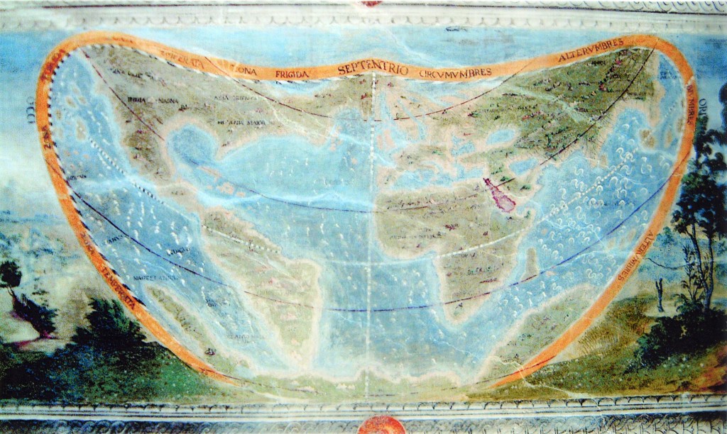 Planisfero vopelliano 1576