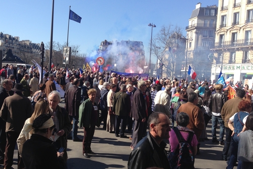 Daniel Pipes - Protesta a Parigi