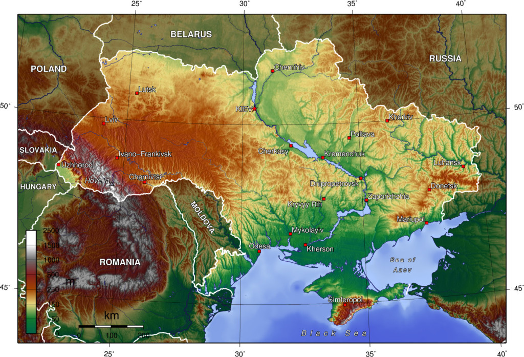 topografica-Ucraina