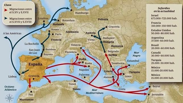 Risultati immagini per cacciata ebrei spagna 1492