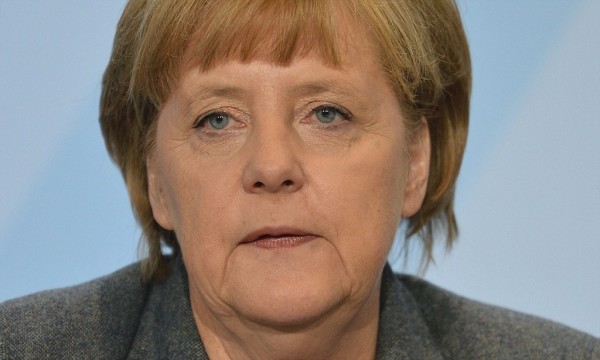 German Chancellor Angela Merkel reacts during the meeting with all German regional leaders for talks on new energy policies on November 02, 2012 at the Chancellery in Berlin, Germany. AFP PHOTO / ODD ANDERSENODD ANDERSEN/AFP/Getty Images