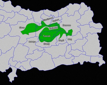 Dersim - confini