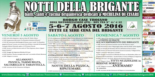 notti della brigante 2016