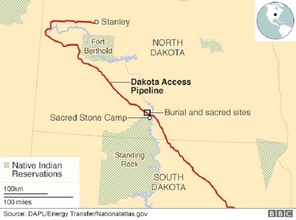 chiusura del dakota pipeline
