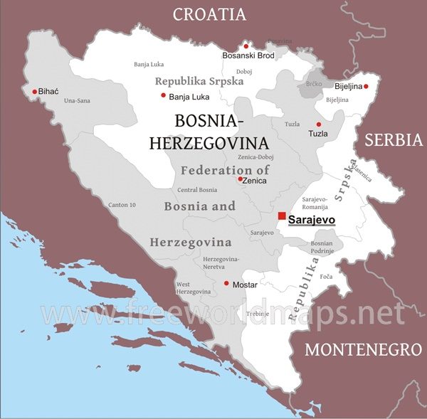 bosnia erzegovina guerra storia - repubbliche