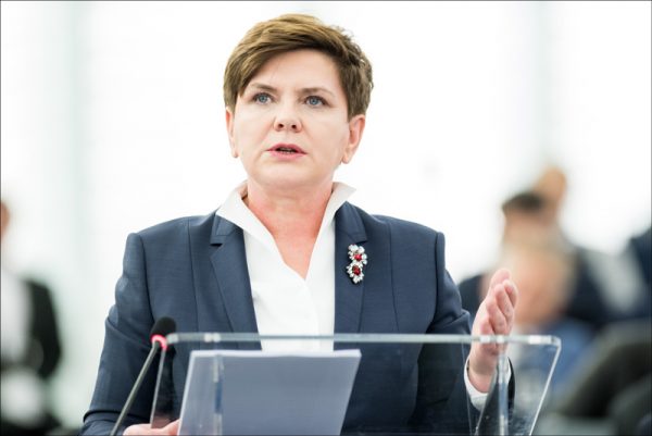 paesi est europa migranti - Beata Szydło