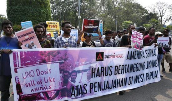 papua occidentale manifestazioni indipedentiste