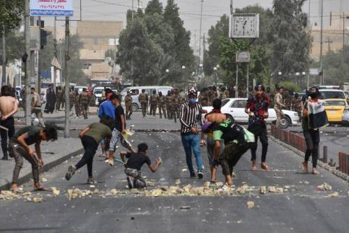 proteste antigovernative in iraq