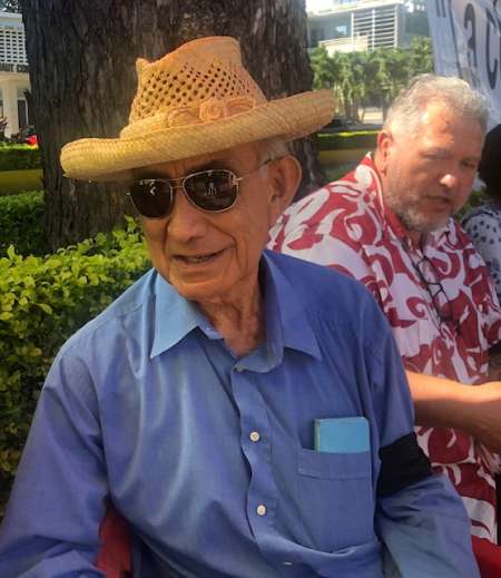 oscar temaru sciopero della fame
