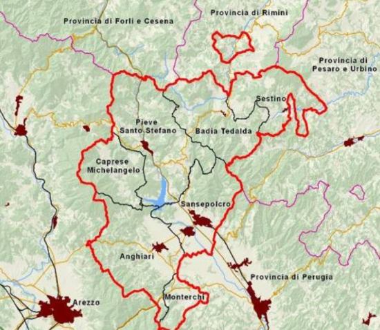 valtiberina toscana archeologia